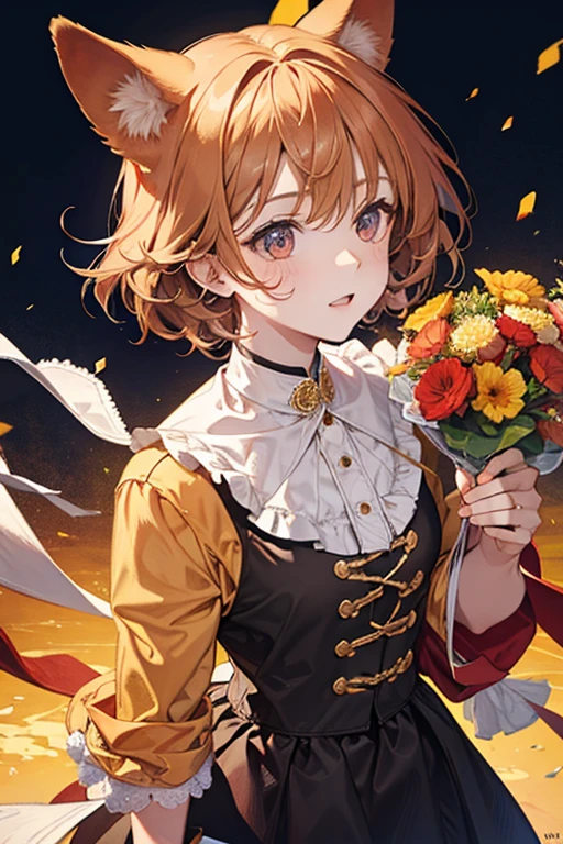 create a cute caramel dog