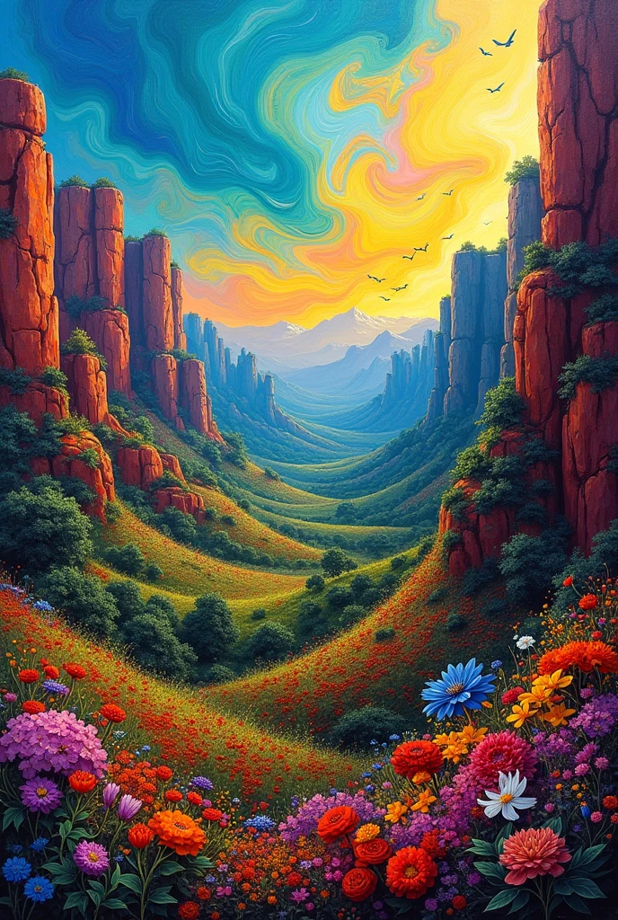 Chapada Diamantina as if it were a Fauvist work 