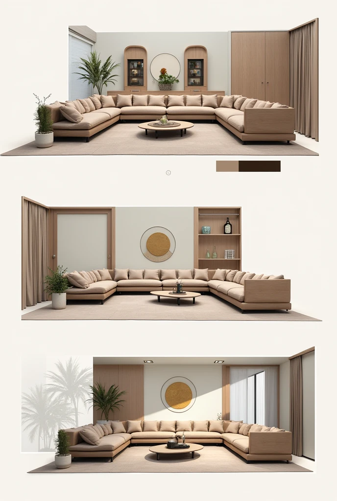 Create Material Proposals Dashboard (moodboard ) Color and Texture Proposal (moodboard) Living Room Furniture Proposal  (moodboard) 