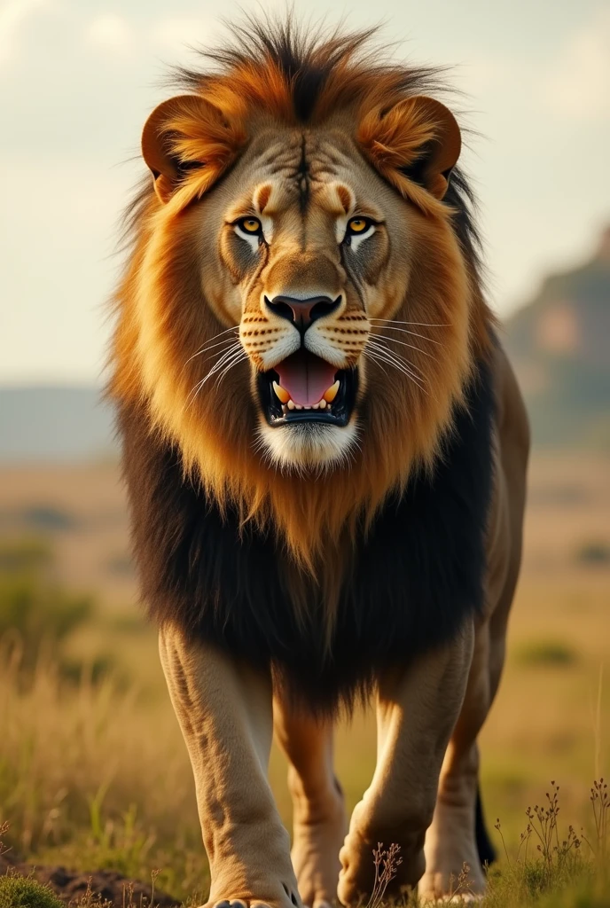 Video of lion 