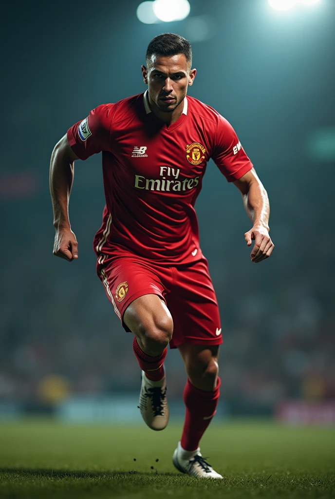 A soccer uniform with the logo of real warriors, detailed uniform texture, dynamic pose, sports action, cinematic lighting, highly detailed, photorealistic, 8k, hyperdetailed, unreal engine, volumetric lighting, depth of field, intricate details, sharp focus, hyper realistic, ultra detailed, studio lighting, vivid colors, dramatic lighting, epic, heroic, dramatic, intense, powerful, dynamic, cinematic