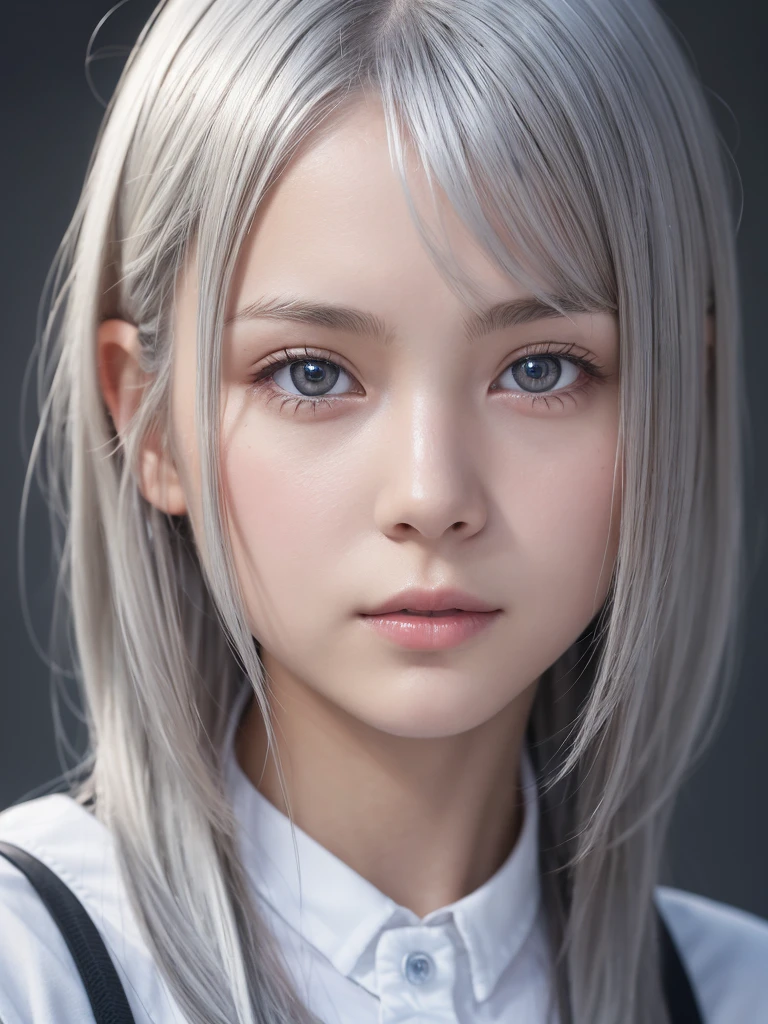 Photorealistic One Girl, Very detailed顔,Beautifully detailed eyes,Natural platinum silver hair,Short Hair,Droopy eyes,Nordic beauty, high quality, 最high quality, 8k, Ultra-realistic, Very detailed, High resolution, masterpiece,(Japanese junior high school girls&#39; uniforms:2.0),Browsing Caution,Correct human anatomy,(Ultra cute beautiful Japanese girl:1.75),(Cute Smile:2.0),Large, clear, pale blue eyes,Balanced Eyes,Translucent white skin,photoRealistic, 8k, Very detailed, masterpiece, Realistic, Vibrant colors, Beautiful attention to detail, Beautiful lip detail, Very detailed顔, Intricate details, hyper Realistic, Cinema Lighting, Dramatic Shadows, A wonderful composition, Tense atmosphere, Very detailed肌, Exquisite facial features, Volumetric lighting, Ray-Traced Global Illumination, Physically Based Rendering, Professional Digital Art,High resolution修正,(Sexual climax:1.5)