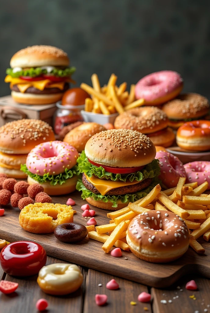 foods that are bad for you　a lot　table　