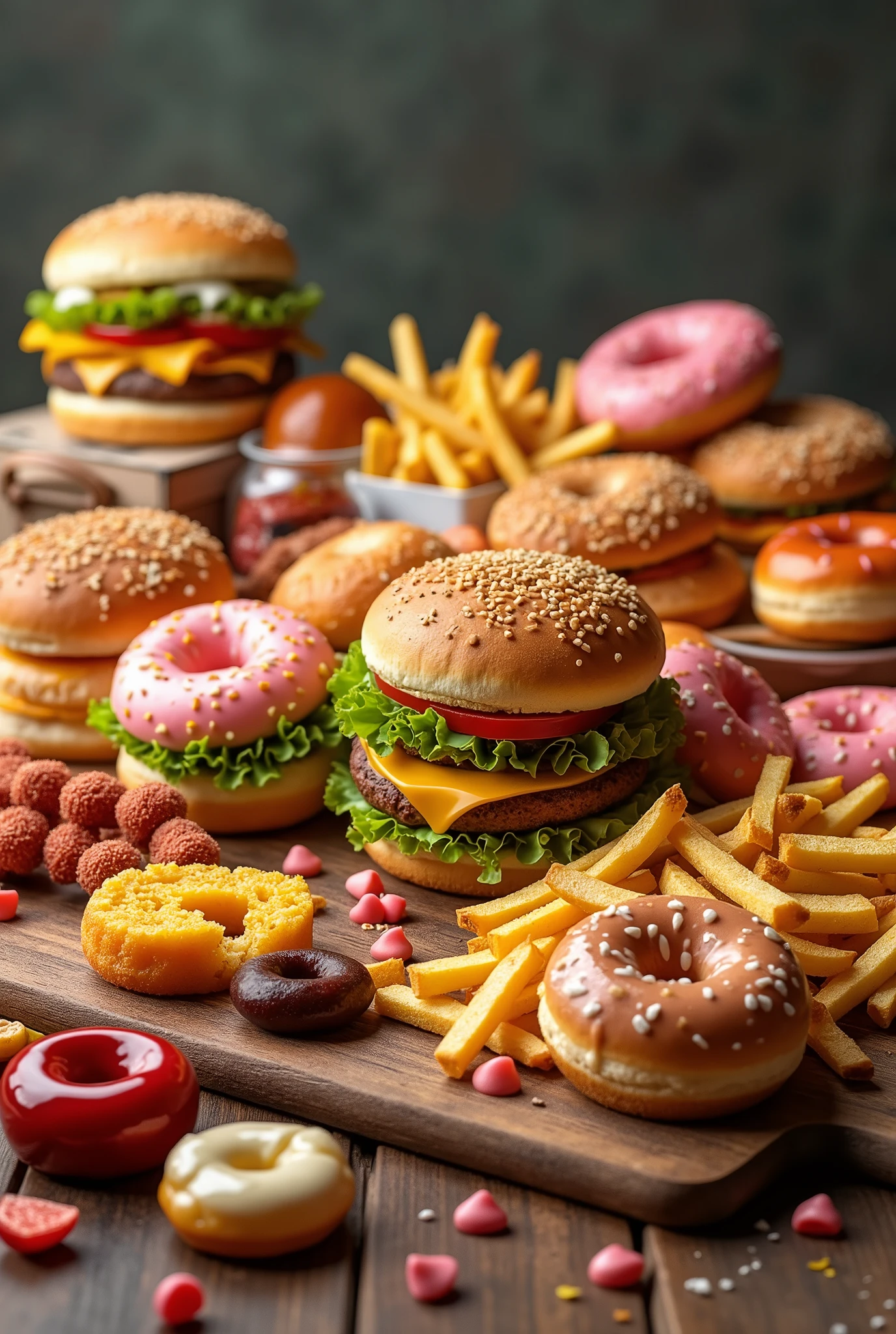 foods that are bad for you a lot table