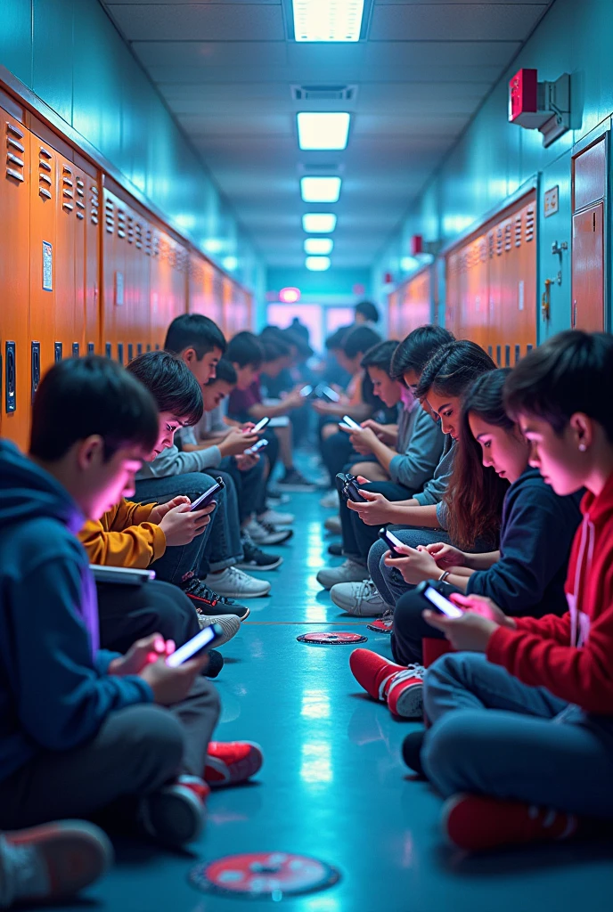image that has to do with digital culture in high school