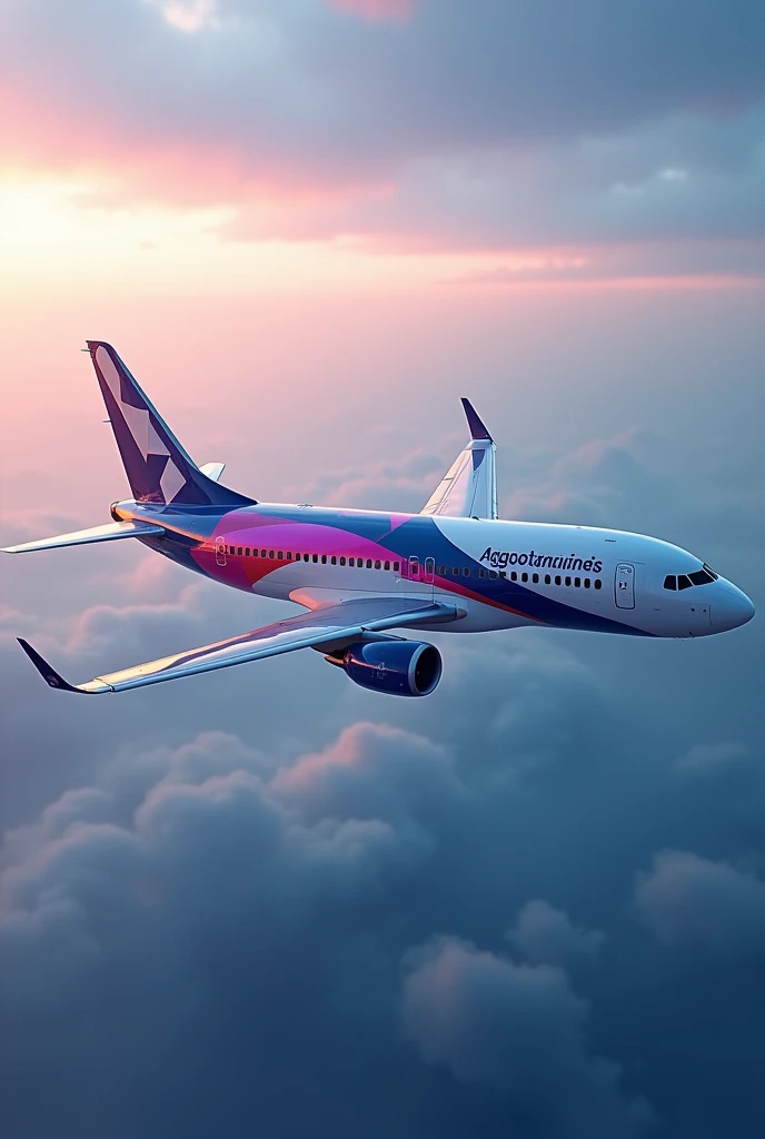 AGBOTSU AIRLINES AS A PLANE LIVERY