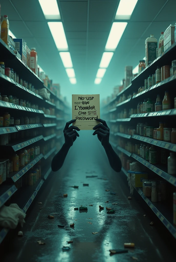 Hi, I want you to give me an image of a supermarket to put what is the most striking user and password. I am on Windows.