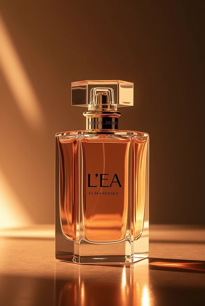 Create me an ad for a perfume called Léa 