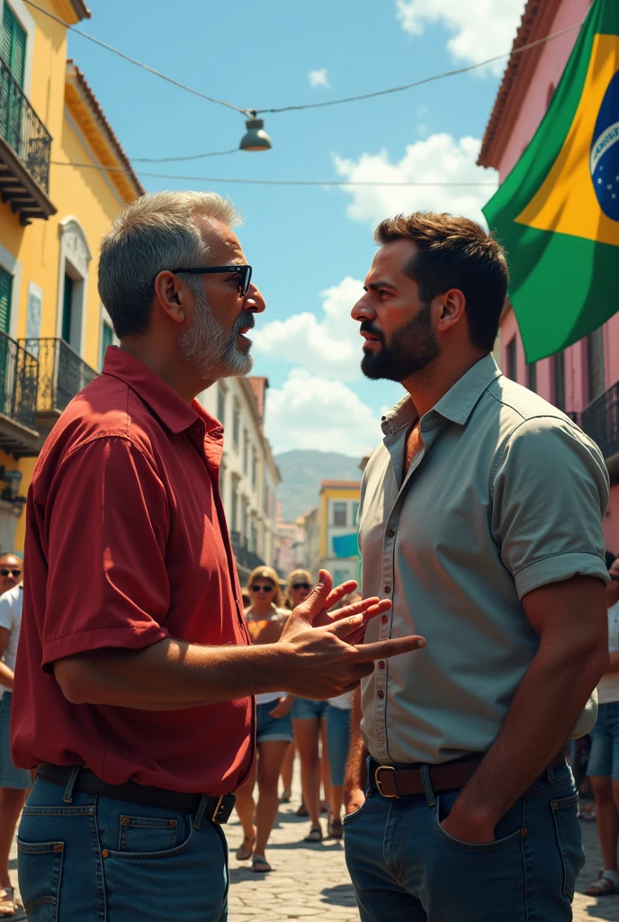 Make one a Lula supporter and one a Bolsonaro supporter