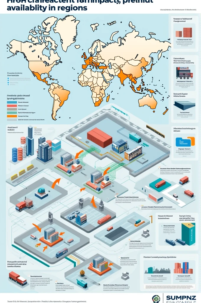 logistical problems, which affects product availability in certain regions.
