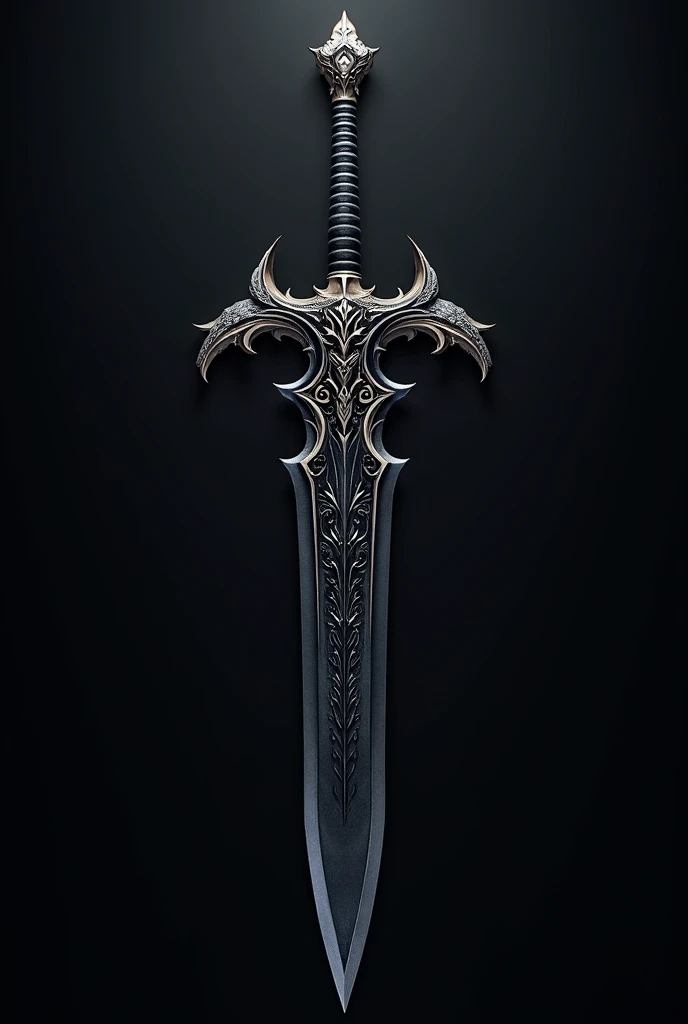 Black sword full of details best quality best effects best shadows best lighting 8k anime style
