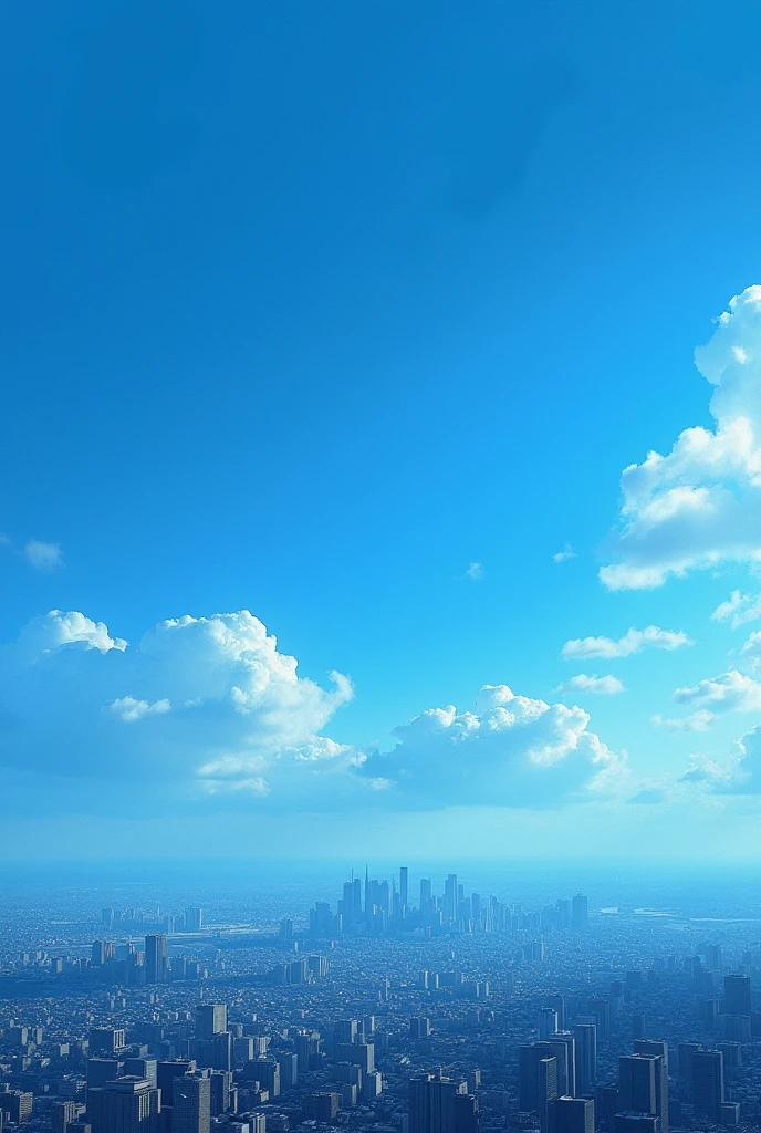 Generate an image with a royal blue background with a city being seen from a long distance out of focus and in front of the city the following text "22 is my mayor Vote for Junior Matos for the happiness of the people of Godofredo"