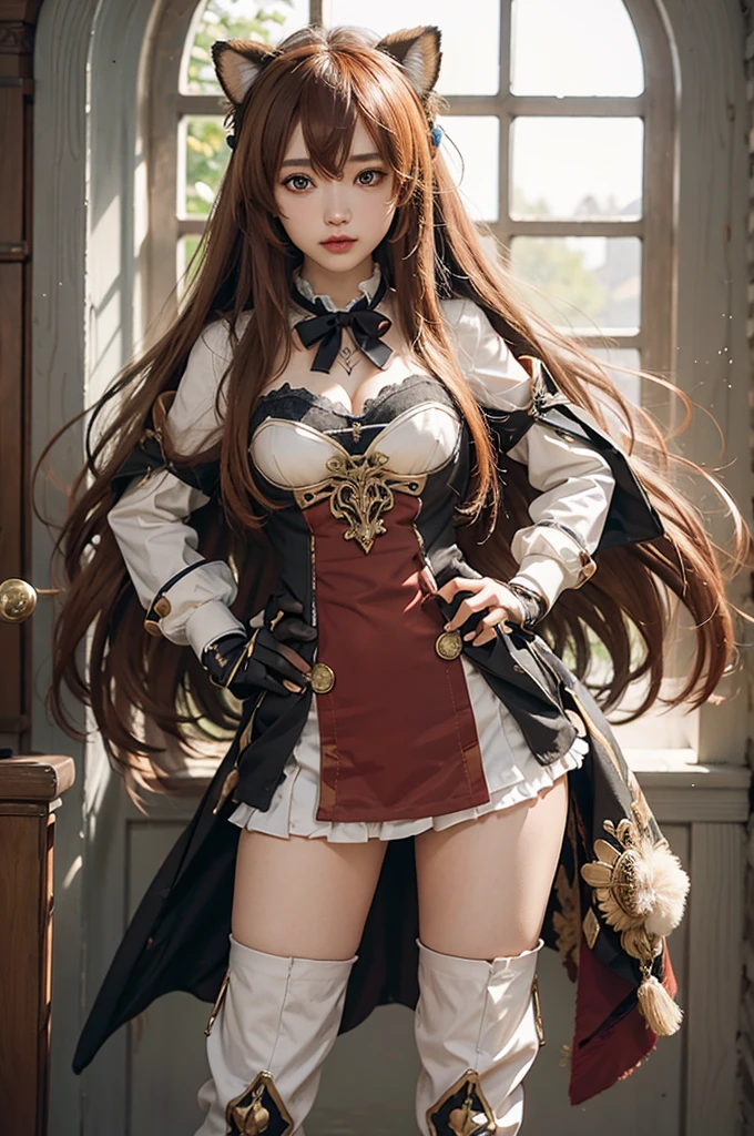 Realistic, raphtalia, ultra detail, high quality, masterpiece