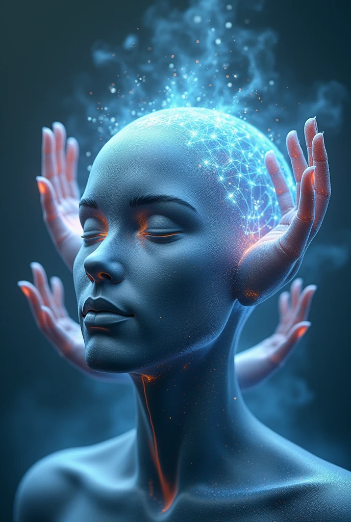 head, quantum healing hands