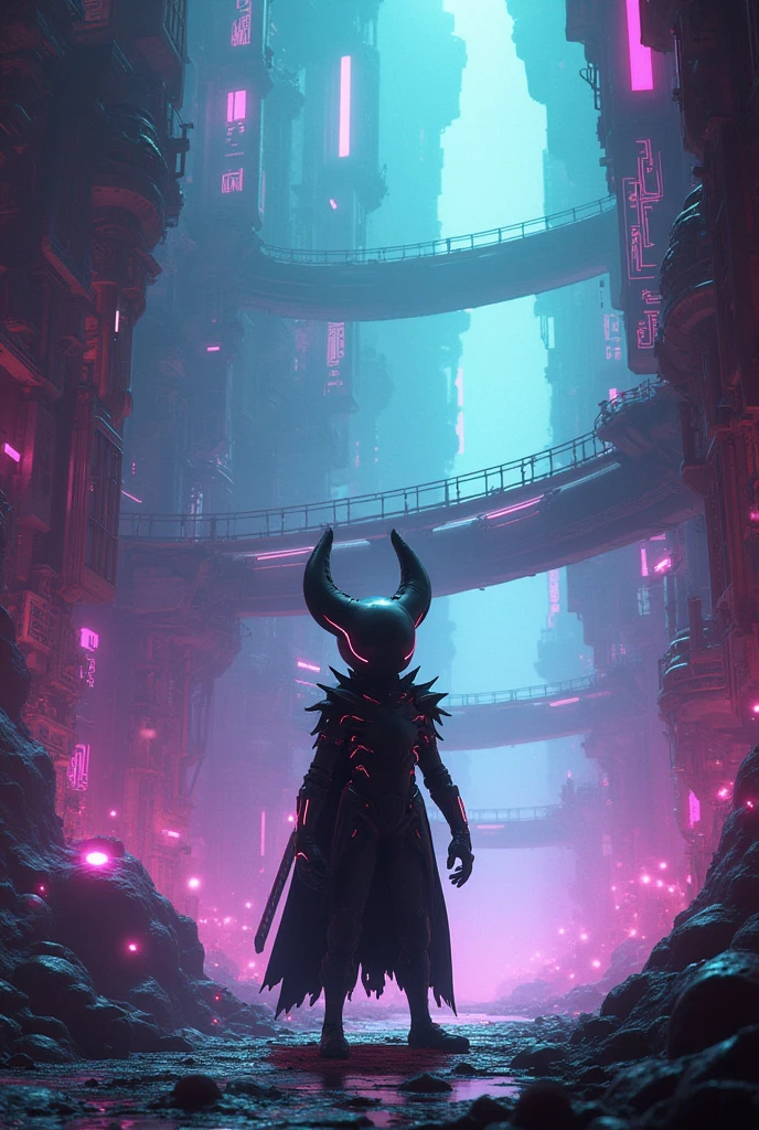 Uma arte futuristas de hollow knight