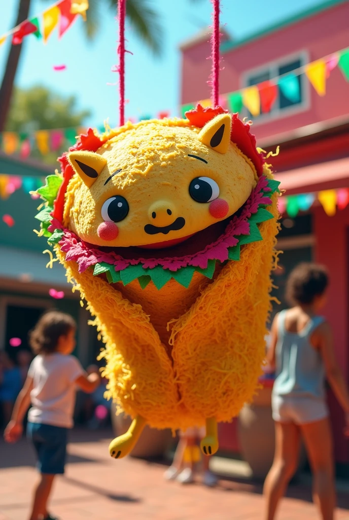Create a burrito piñata 