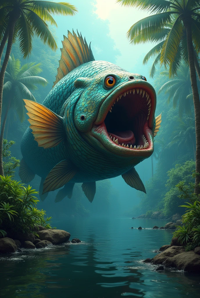Create a Monster Peacock Bass Fishing Picture 