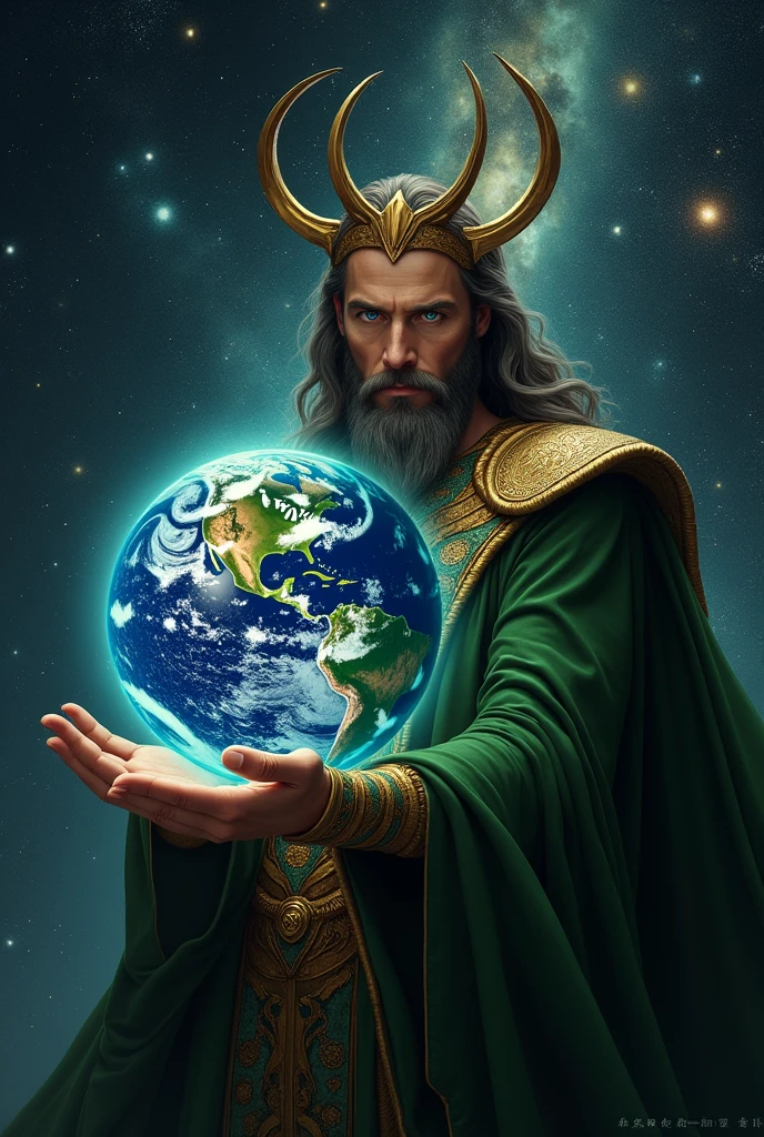 loki, Holding the Earth in the palm of your hand, space of the universe