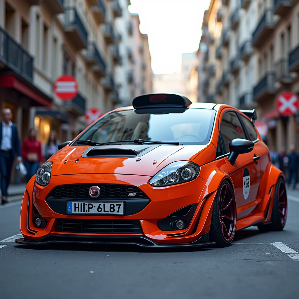 Fiat、Grande Punto、custom