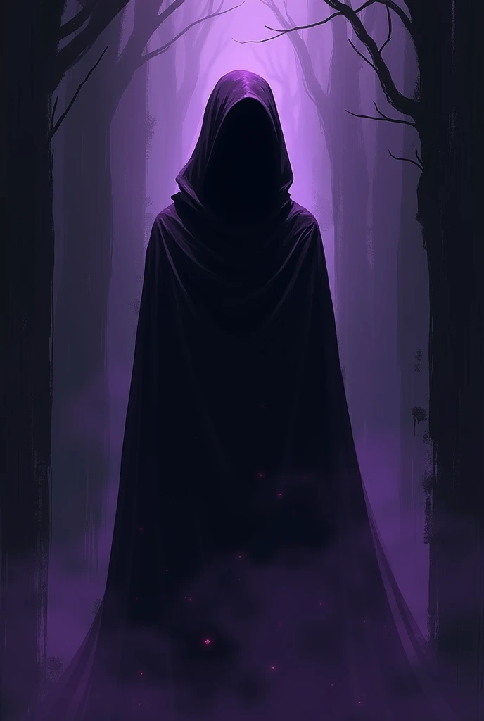 anime 2d whyhunter twitch morado y negro ghost