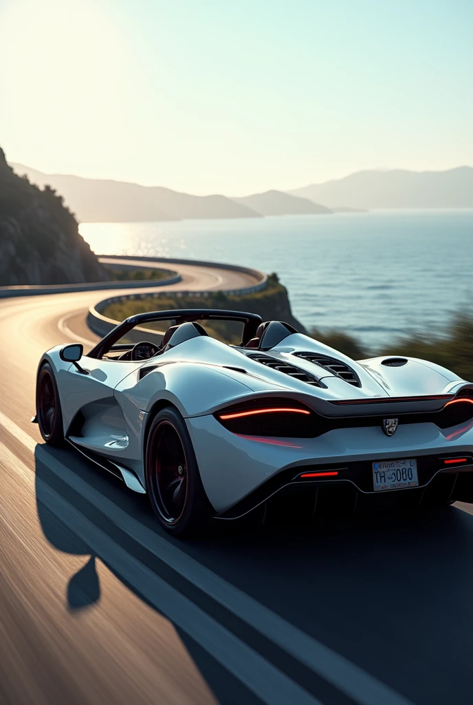 I want you to create a fast, luxury convertible super sports car, sporty and