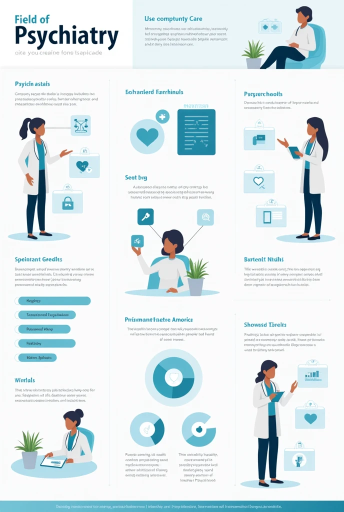 Make an infographic about psychiatry