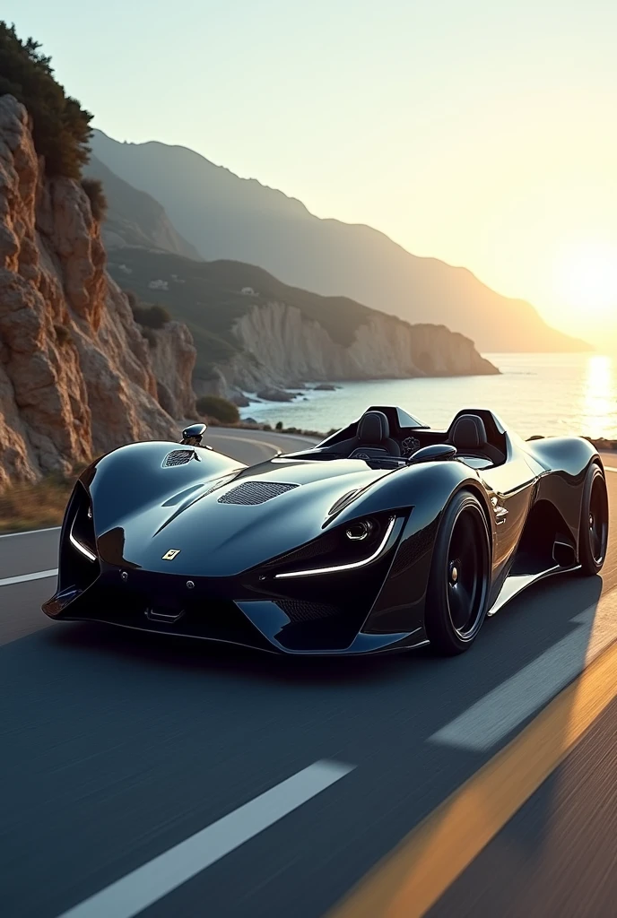 I want you to create a fast, luxury convertible super sports car, esportivo