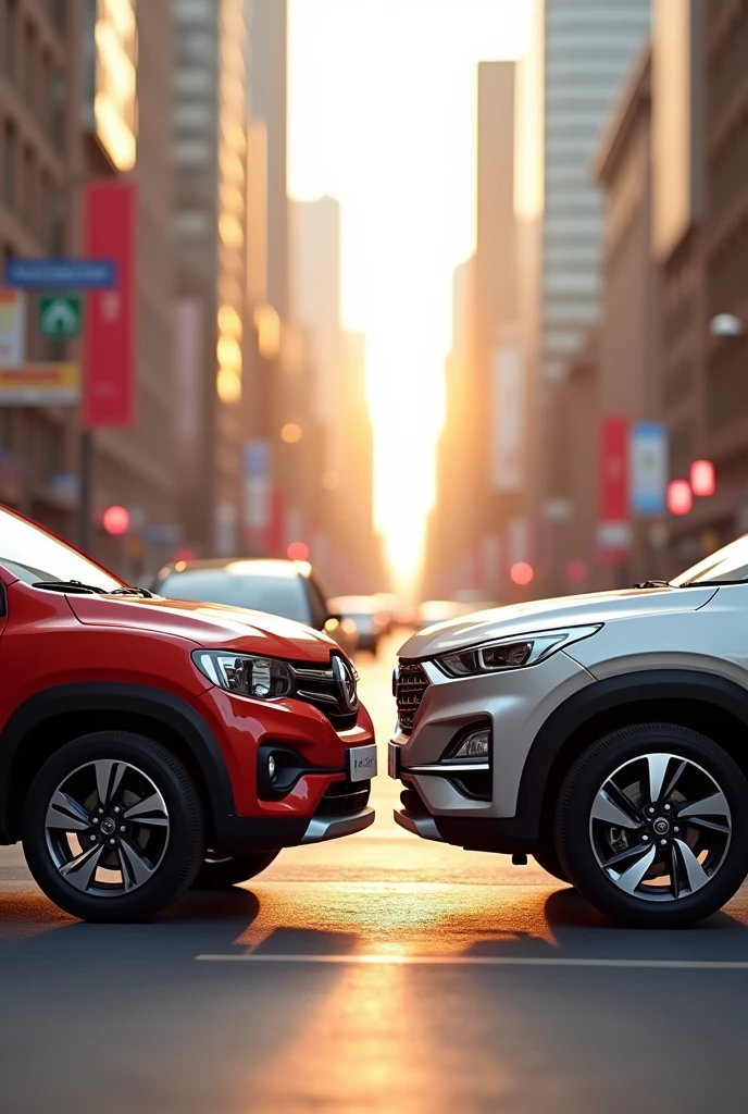 Renault Kwid and Hyundai HB 20 in love