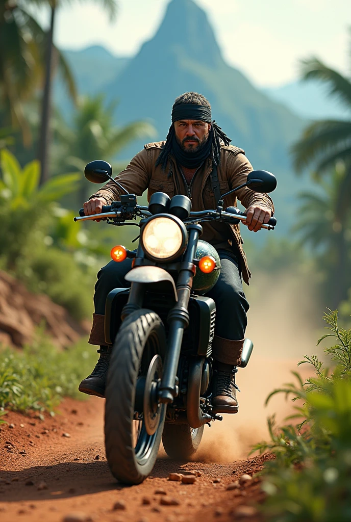 BANDIT ON AN MT-15 MOTORCYCLE, brazil, 20% realisitic