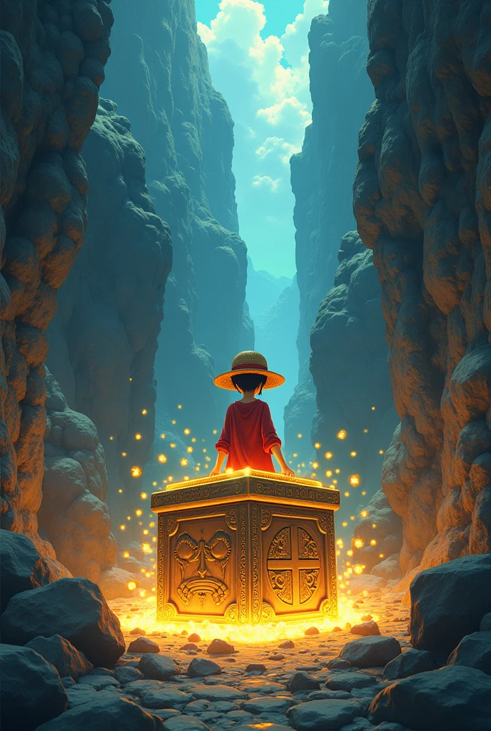 Monkey D. Luffy and the one piece treasure