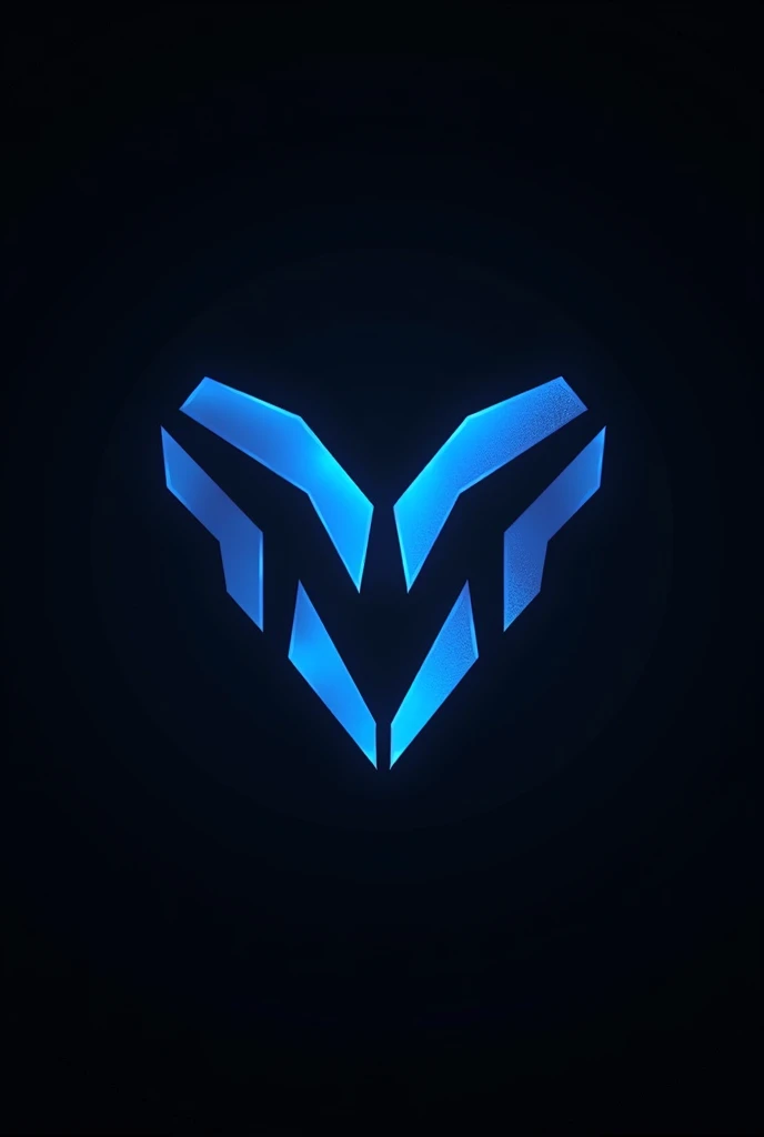 Make a black and blue NEO logo for a team 