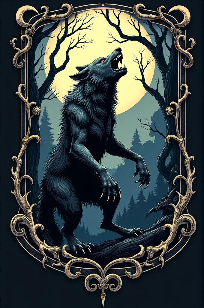 Werewolf pack crest 