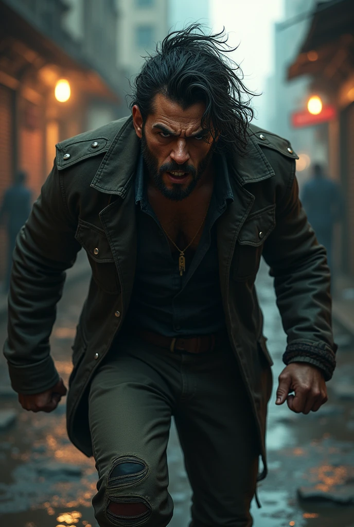 make me a half-breed running VERY ANGRY AND CRIMINAL