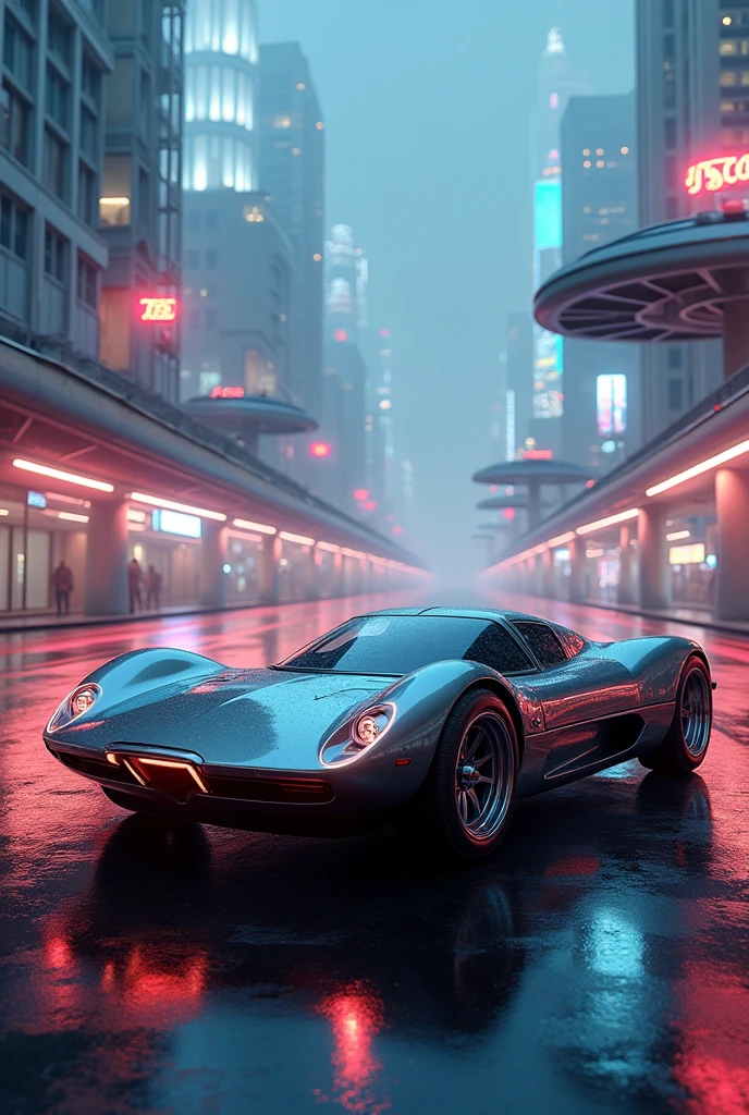 Non-existent car design (a modernized classic)