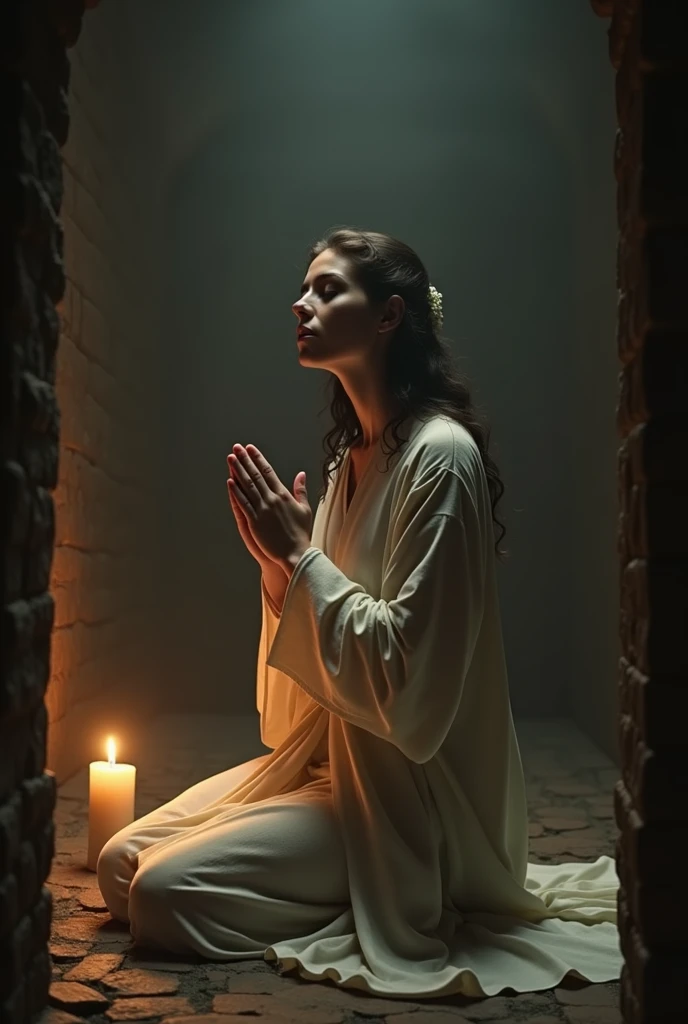 woman praying
