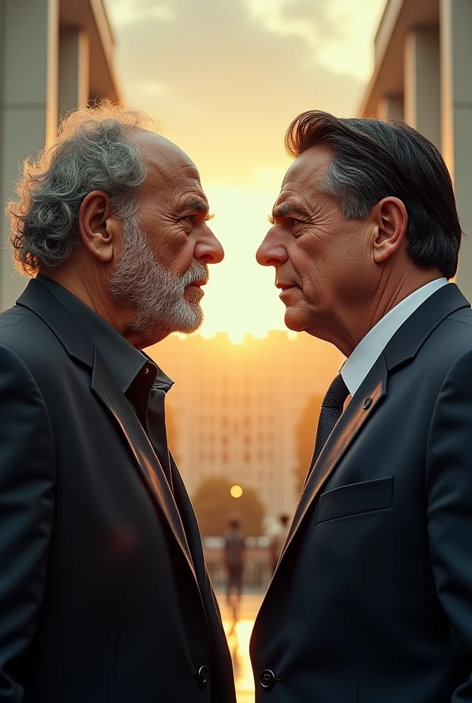 Fight between Lula and Bolsonaro
