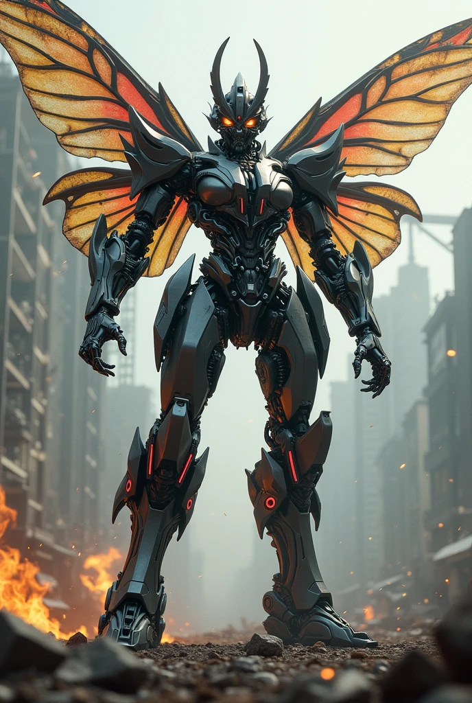 FEMALE BEAST WAR TRANSFORMER BUTTERFLY