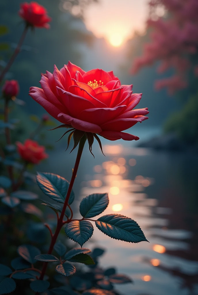 RedRose Z and water M river 