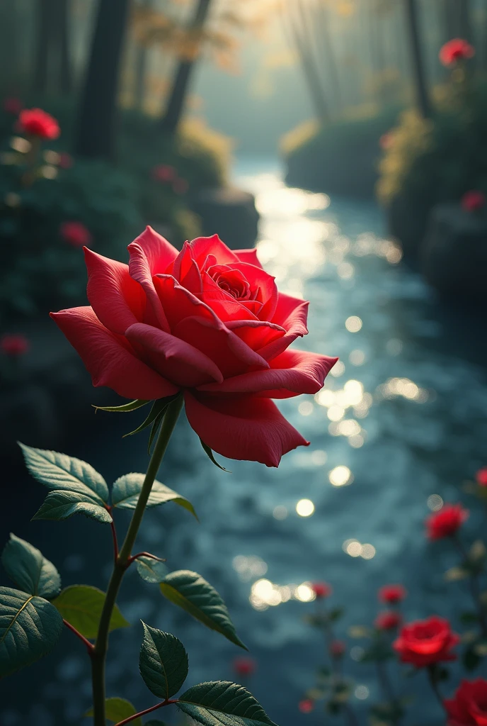 RedRose Z and water M river