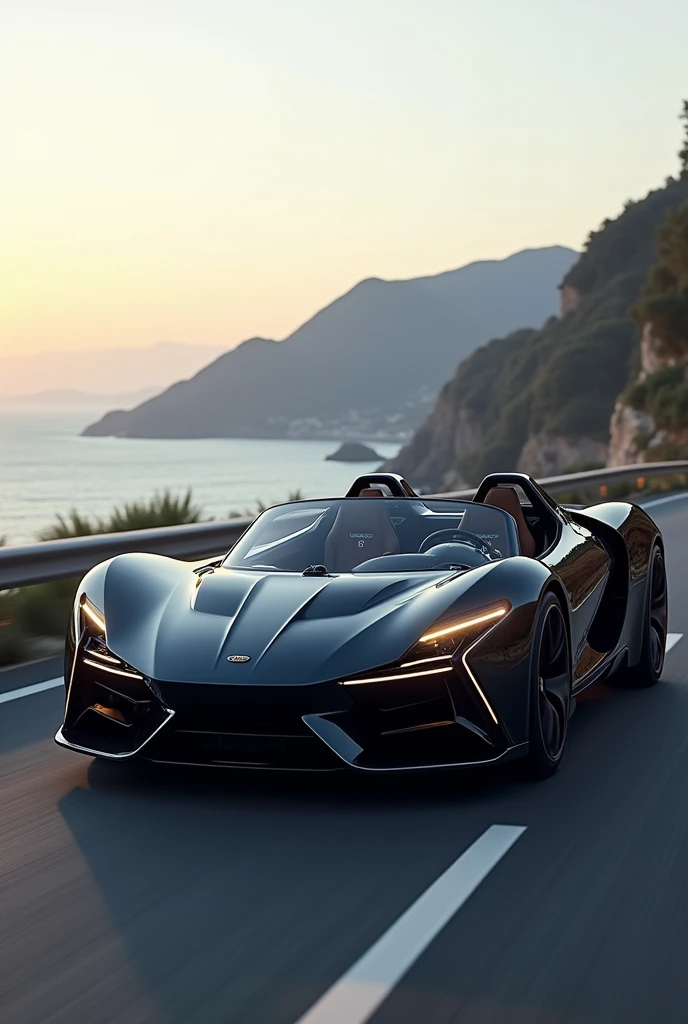 I want you to create a fast convertible luxury super sports car, esportivo
