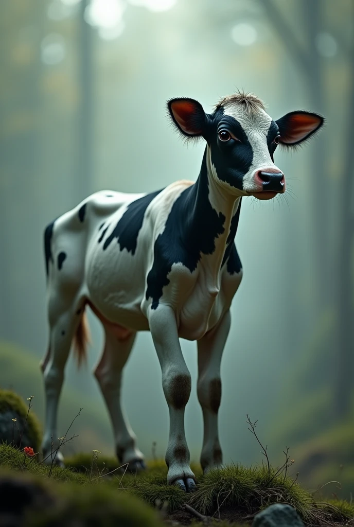 Pied veau de femle