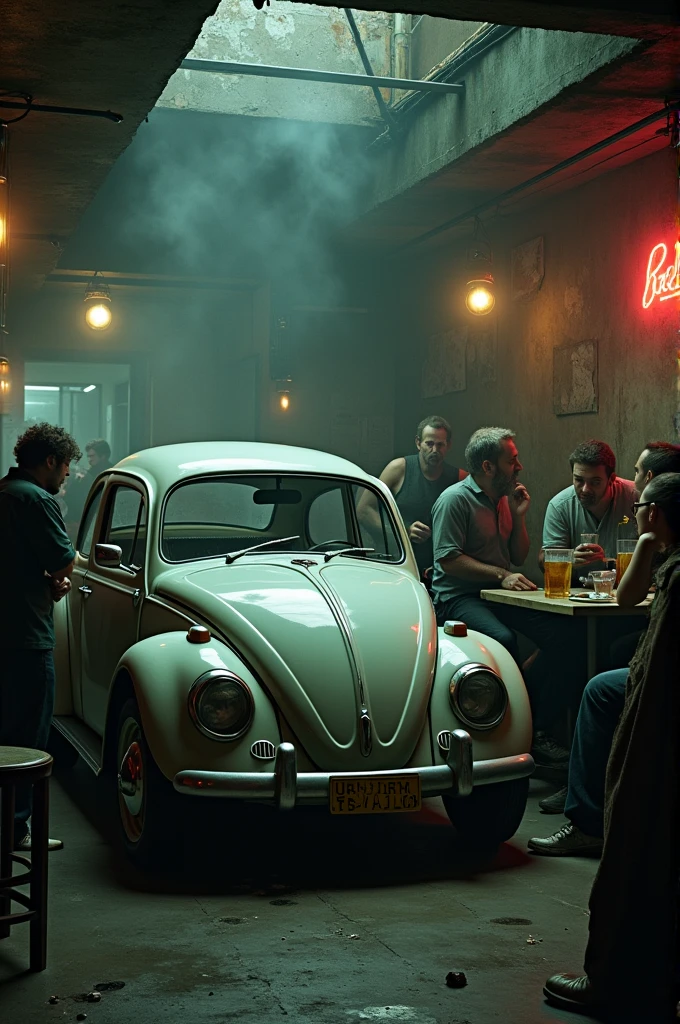 Alcoholics with a Volkswagen, a seedy bar