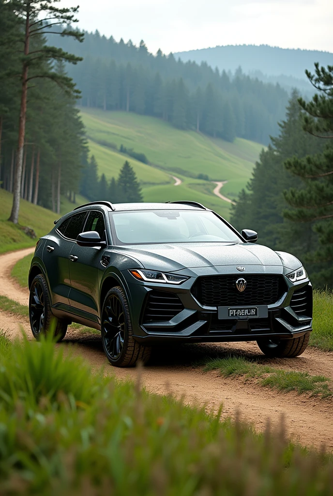 I want you to create an SUV with a sporty feel and for the countryside 