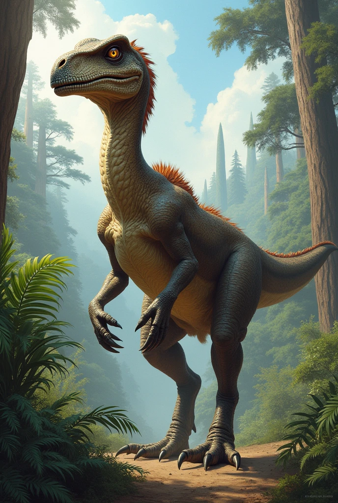 Deinocheros dinosaur