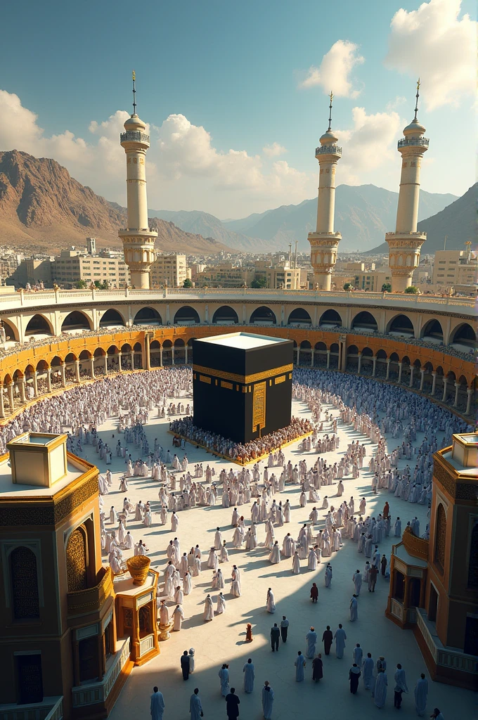 Art of corner of makkah