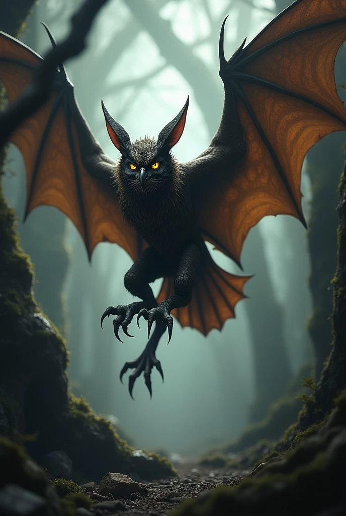 Bat and owl dangerous hybrid