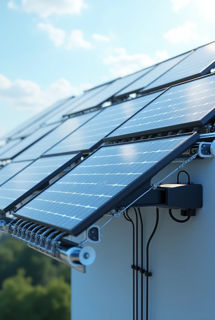 solar panels with ventilation, e internet
