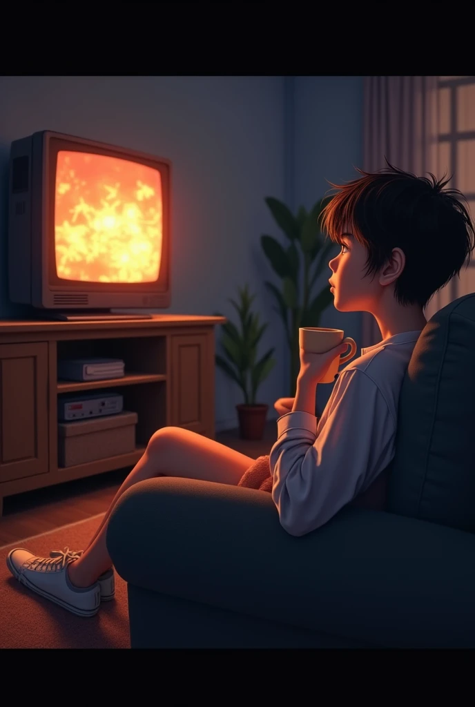 Watching TV