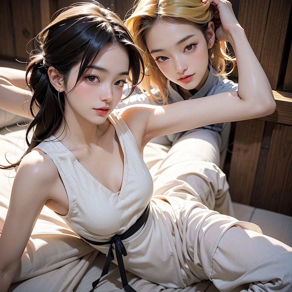 asian women, japanse tranny, women with dick, ladyboy, asian transgender, women with dick, women with cock, blonde с поднятыми руками и видно подмышки, armpits
