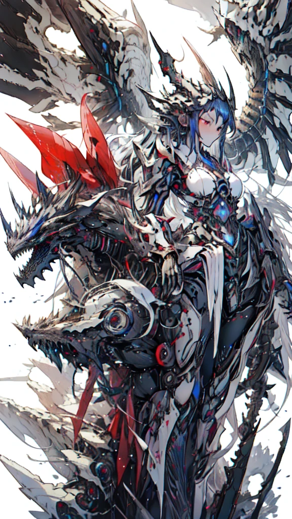 （best qulity）， Oriental detailed background， Girl with man， Science-Fiction， Robotic arm， Guro， alien， ogre，Xenomorph，Mechanically，mechamusume，girlfriend，tentacles in，entangle，Wet，Mechanical dragon，China Dragon，Mechanical dinosaurs，t-rex
